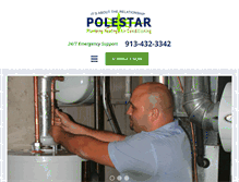 Tablet Screenshot of polestarplumbing.com